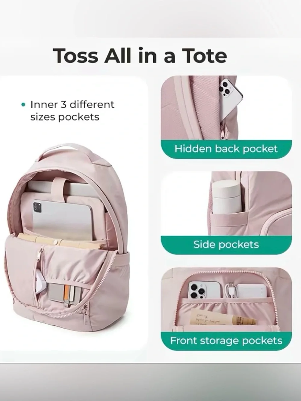 BAGSMART Classic Backpacks
